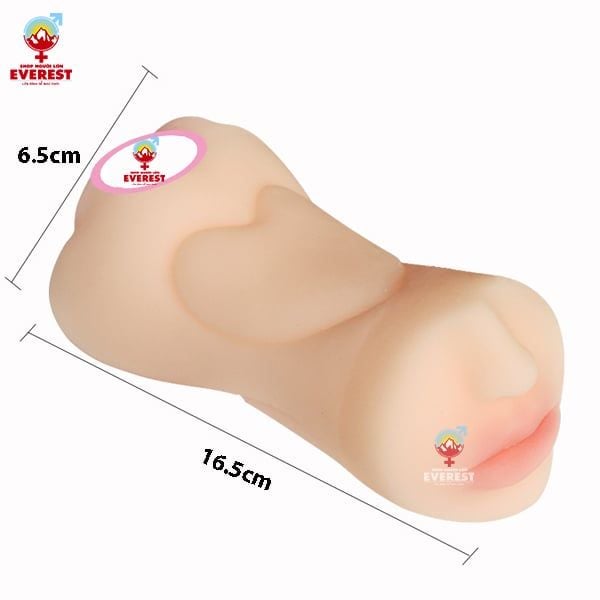 Búp bê cầm tay mini 2 đầu miệng và âm đạo giá rẻ dành cho nam giới 