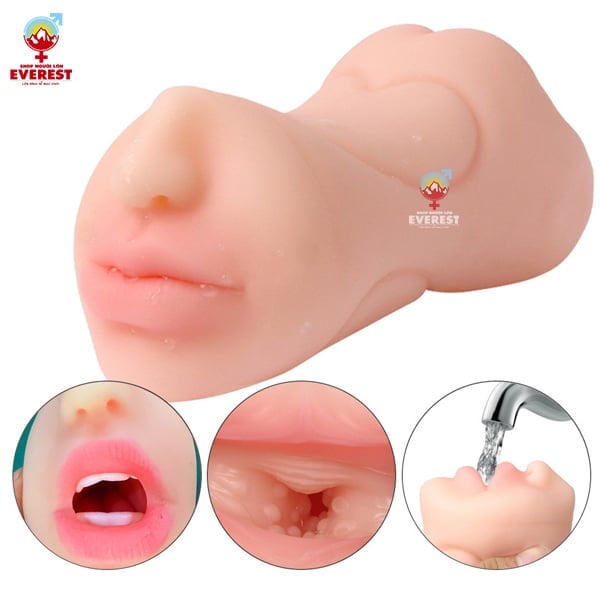  Búp bê cầm tay mini 2 đầu miệng và âm đạo giá rẻ dành cho nam giới 