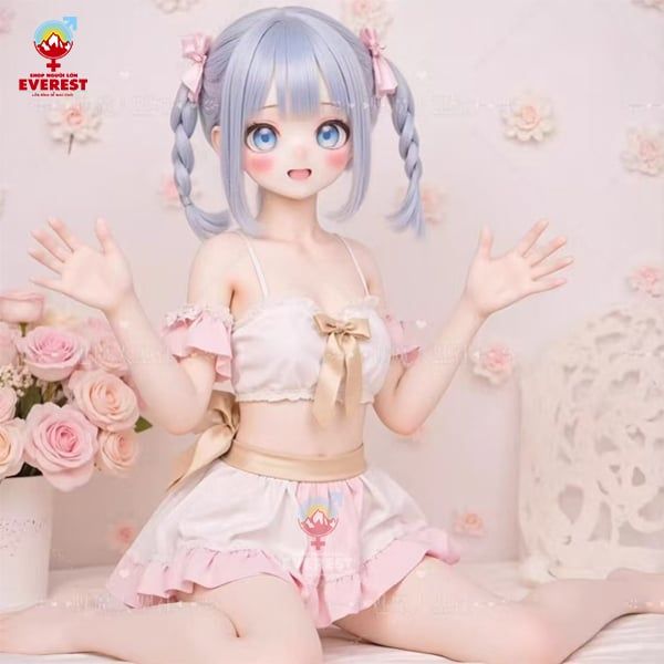  Búp bê tình dục Anime Lolita Moe khuôn mặt nhỏ nhắn đáng yêu 