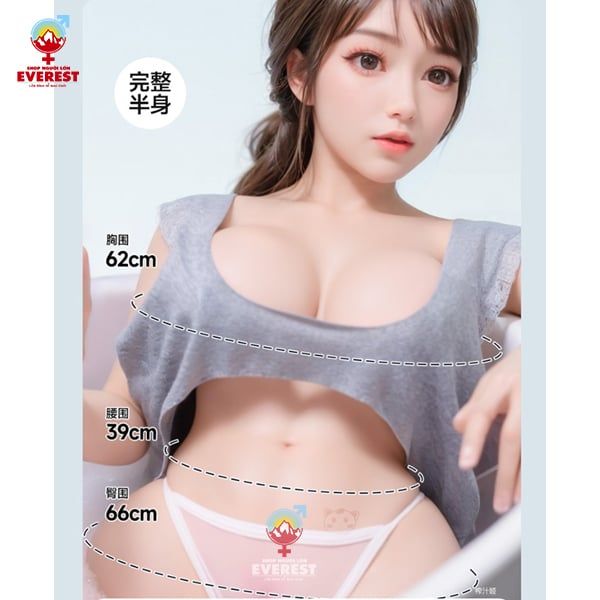  Búp bê tình dục bán thân có đầu có tay cao cấp xinh xắn 