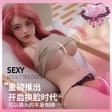  Búp bê tình dục bán thân có đầu với khuôn mặt xinh đẹp gợi cảm 