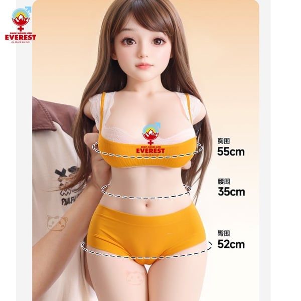  Búp bê tình dục bán thân Loli baby có miệng thân khung xương 