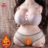  Búp bê tình dục bán thân tỏa nhiệt kèm bộ phụ kiện 8,5kg 