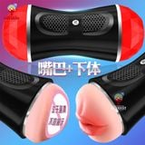  Cốc thủ dâm 2 đầu miệng và âm đạo Dou Dou cằm tay giá rẻ 