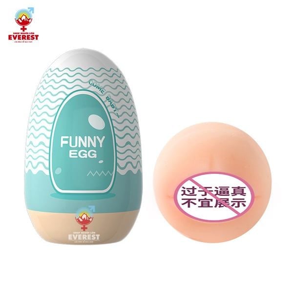  Cốc thủ dâm mini FUNNY EGG ngụy trang trứng gà giá rẻ cho nam 
