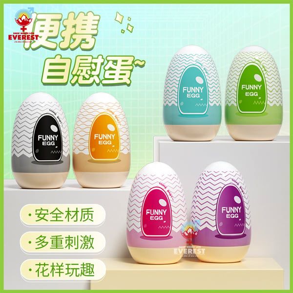  Cốc thủ dâm mini FUNNY EGG ngụy trang trứng gà giá rẻ cho nam 
