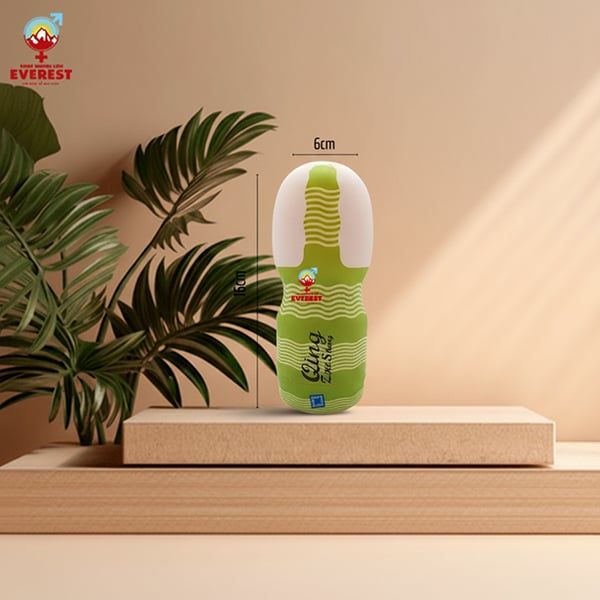  Cốc thủ dâm Qing hình miệng màu xanh lá giá rẻ cho nam 