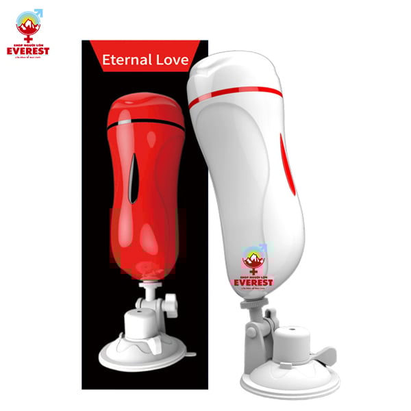  Cốc thủ dâm rung Eternal Love cup có đế gắn tường 