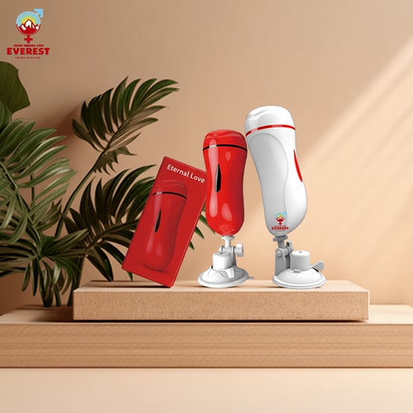  Cốc thủ dâm rung Eternal Love cup có đế gắn tường 