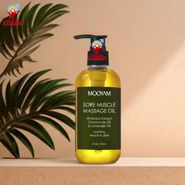  Dầu massage body Lavender và hoa cúc làm dịu cơ và khớp 