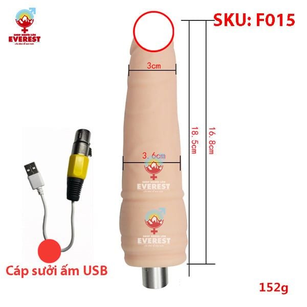  Máy dương vật giả tự động rung thụt cao cấp Machine Gun 