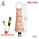  Máy dương vật giả tự động rung thụt cao cấp Machine Gun 