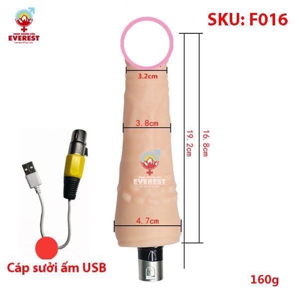  Máy dương vật giả tự động rung thụt cao cấp Machine Gun 