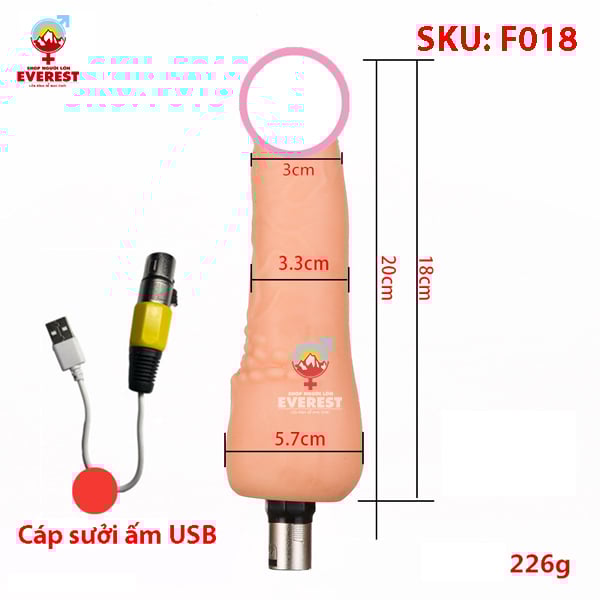  Máy dương vật giả tự động rung thụt cao cấp Machine Gun 