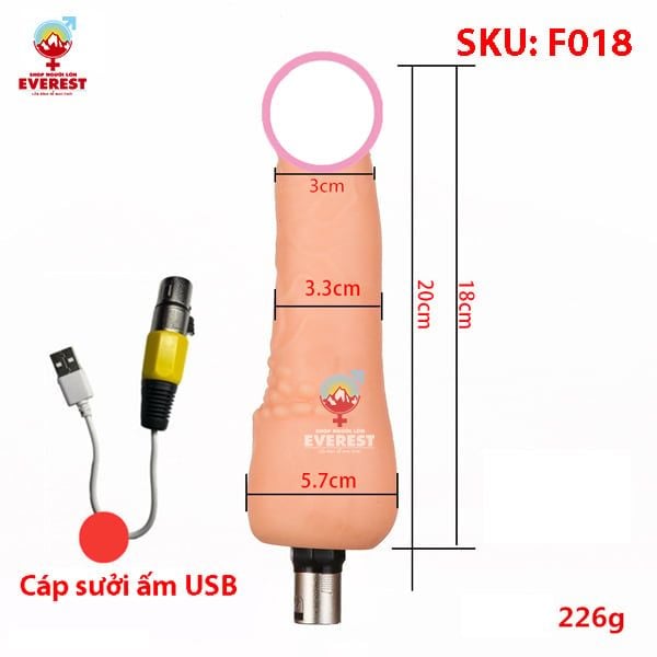  Máy dương vật giả tự động rung thụt cao cấp Machine Gun 