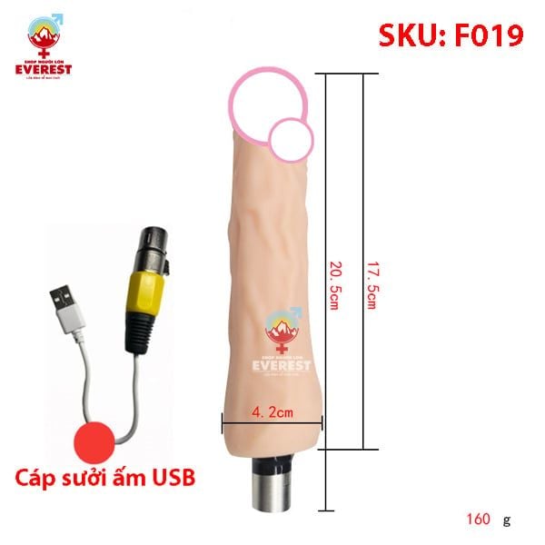  Máy dương vật giả tự động rung thụt cao cấp Machine Gun 