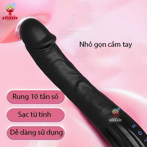  Dương vật giả cầm tay da đen châu phi rung 10 tần số giá rẻ 