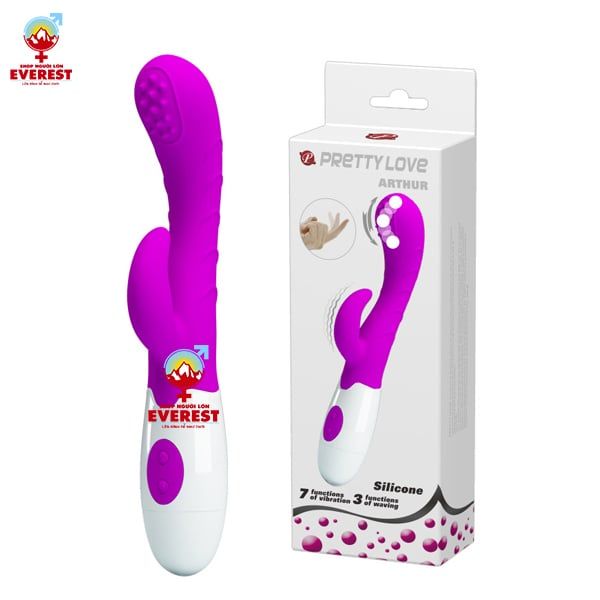  Dương vật giả cầm tay giá rẻ Pretty Love Arthur 30 tần số rung 