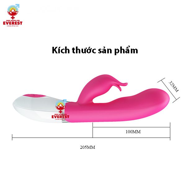  Dương vật giả cầm tay giá rẻ Pretty Love Felix 30 tần số rung 