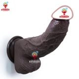  Dương vật giả cầm tay hít tường da đen siêu khủng giá rẻ 