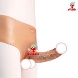  Dương vật giả liền quần silicon đặc ruột cho nữ size nhỏ 