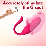  Trứng rung tình yêu đầu dương vật điều khiển từ xa bằng app điện thoại 