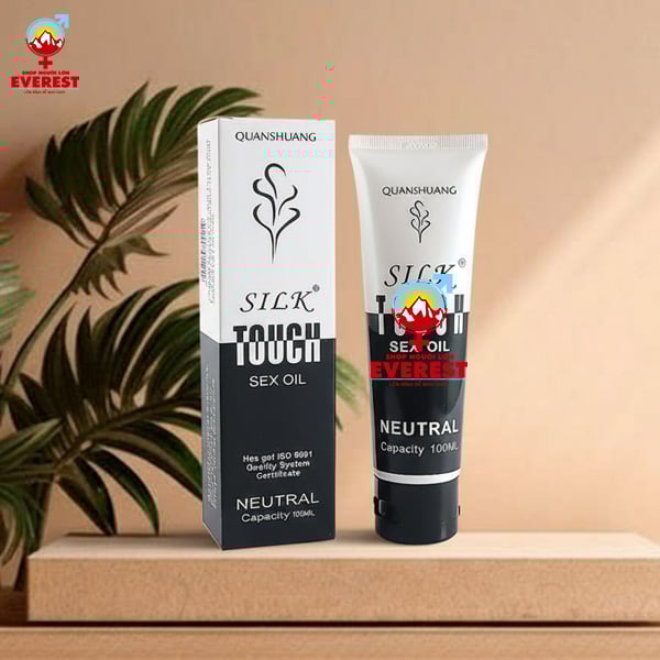  Gel bôi trơn gốc nước không mùi Silk Touch Sex Oil 100ml 
