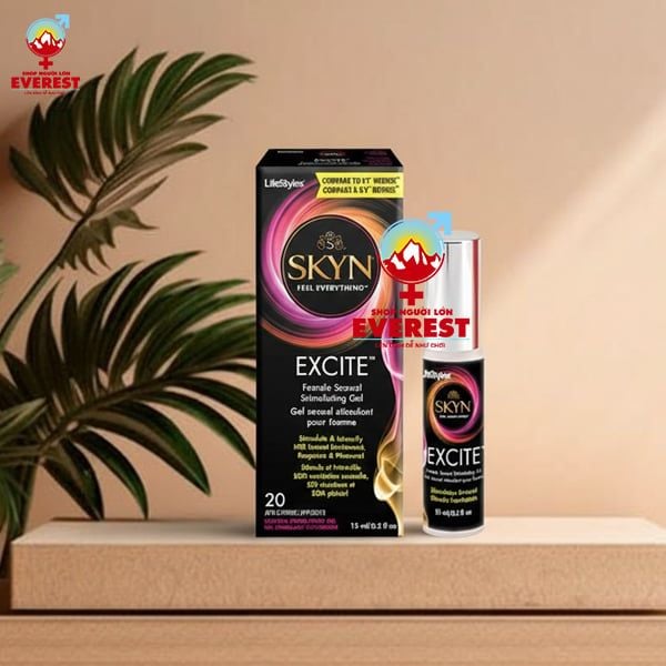  Gel bôi trơn kích dục SKYN EXCITE tăng khoái cảm cao cấp cho nữ 