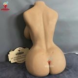  Búp bê tình dục bán thân da nâu CAFE silicon cao cấp hình trái tim 12,5kg 