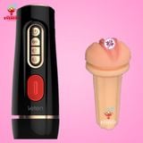  Máy bú mút Leten Hoàng Đế III rung rên co bóp kẹp hút tự động 