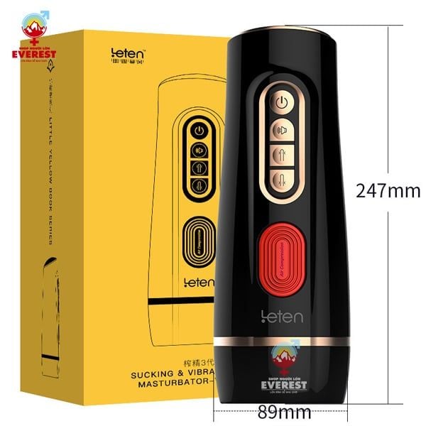  Máy bú mút Leten Hoàng Đế III rung rên co bóp kẹp hút tự động 