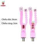  Máy dương vật giả tự động rung thụt điều khiển có dây cao cấp 