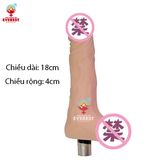  Máy dương vật giả tự động rung thụt điều khiển có dây cao cấp 