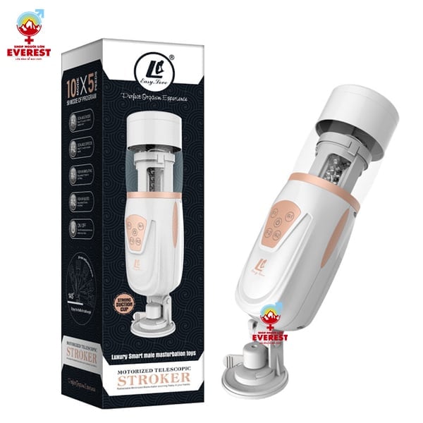  Máy sục cặc thụt tự động đa chế độ Easy Love Stroker cao cấp 