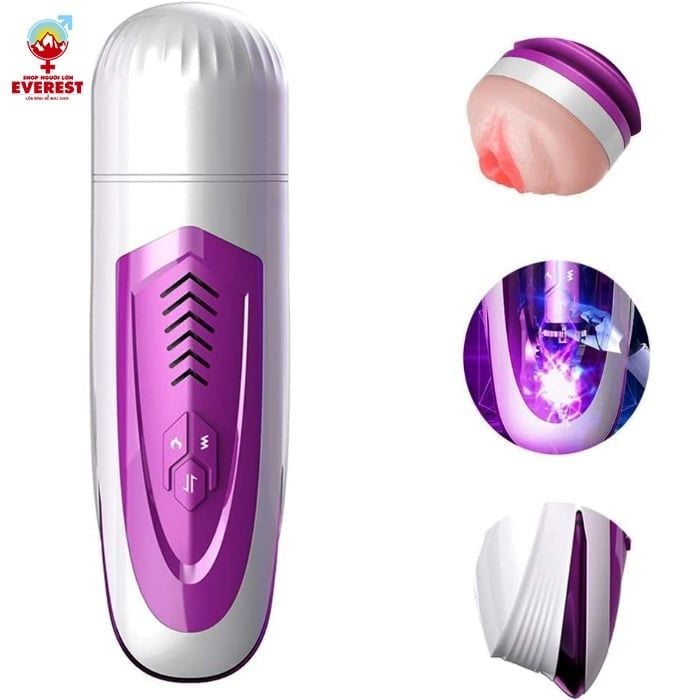  Máy sục cặc tự động Dibe Ferrady rung rên thụt tỏa nhiệt đa năng 