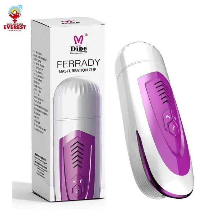  Máy sục cặc tự động Dibe Ferrady rung rên thụt tỏa nhiệt đa năng 