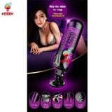  Máy sục cặc tự động Easy Version 2 Flashing Lover xoay thụt cao cấp 