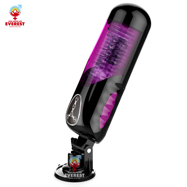  Máy sục cặc tự động Easy Version 2 Flashing Lover xoay thụt cao cấp 