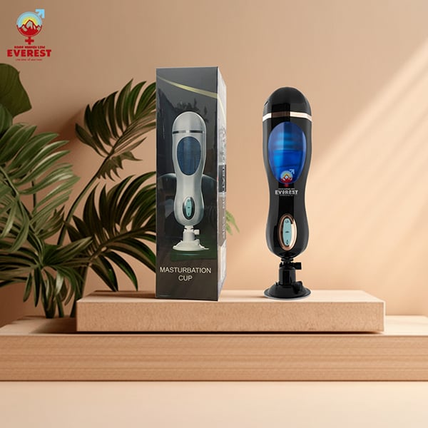  Máy thủ dâm Mega Bator Mouth bú mút tự động có đế gắn tường 