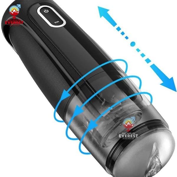  Máy thủ dâm nam A10 Piston xoay thụt 10 chế độ có đế gắn tường 