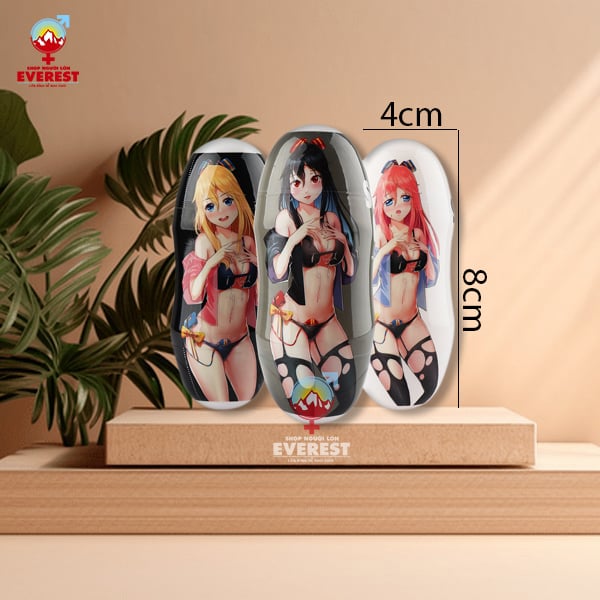  Cốc thủ dâm 2 đầu miệng và âm đạo giả anime giá rẻ cho nam 