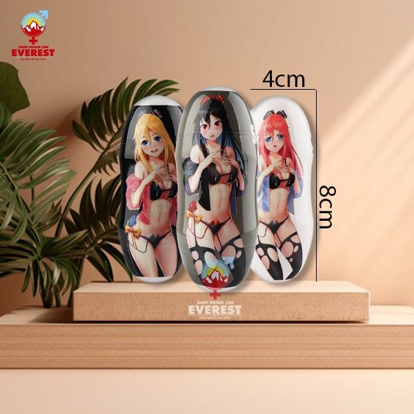  Cốc thủ dâm 2 đầu miệng và âm đạo giả anime giá rẻ cho nam 