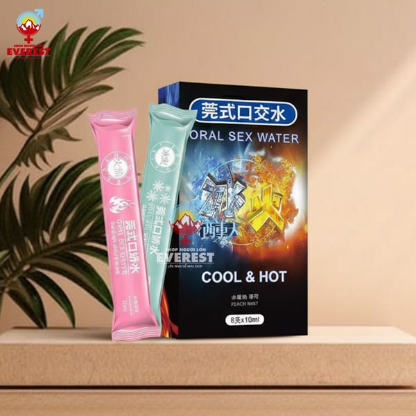  Nước Ngậm vệ sinh miệng Oral sex Water Cool & Hot tăng khoái cảm 