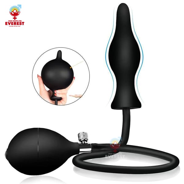  Phích cắm hậu môn bơm hơi đầu tròn giá rẻ kích thích điểm G 