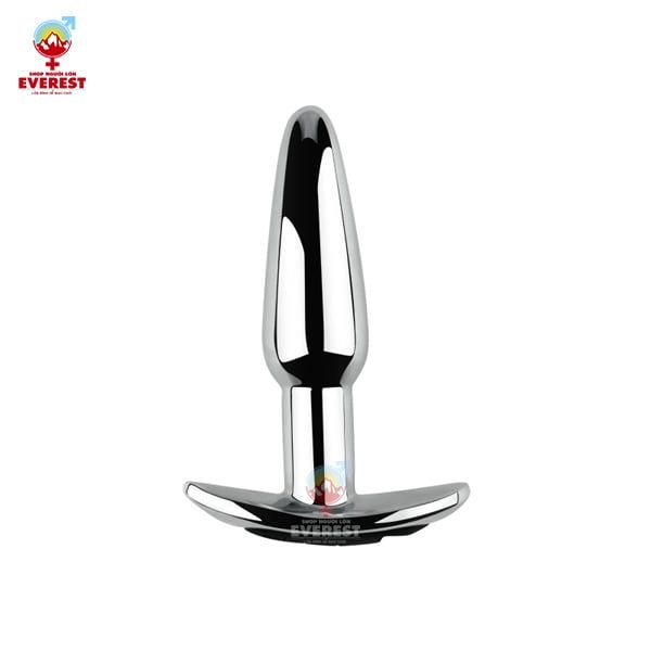  Phích cắm hậu môn inox đuôi chữ T điều khiển từ xa bằng Remote 
