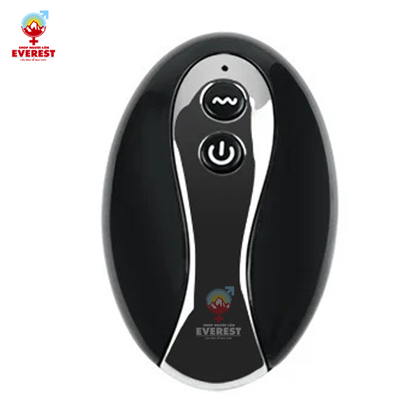 Phích cắm hậu môn inox đuôi chữ T điều khiển từ xa bằng Remote 