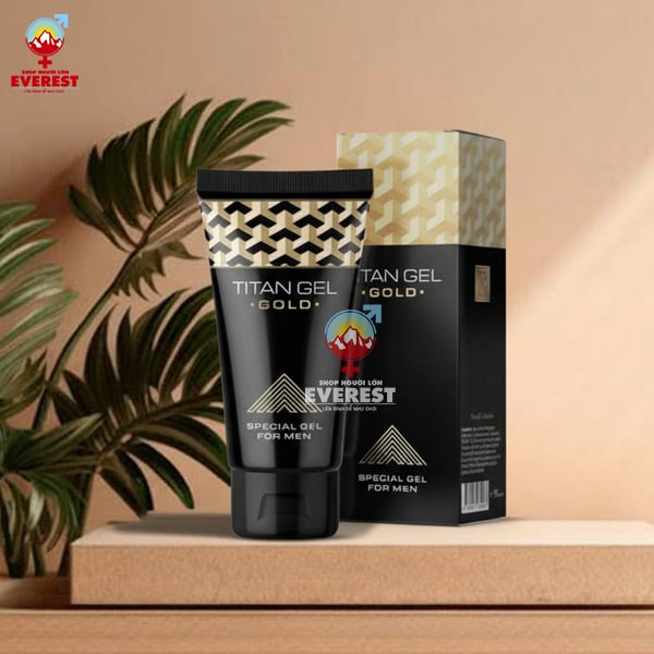  Titan Gel Gold- Gel bôi tăng kích thước dương vật hiệu quả 150ml 