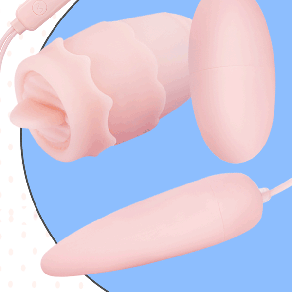  Trứng rung 3 đầu lưỡi liếm âm đạo rung 12 chế độ sạc USB 