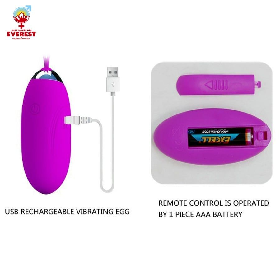  Trứng rung không dây điều khiển từ xa Pretty Love Jenny thế hệ mới 