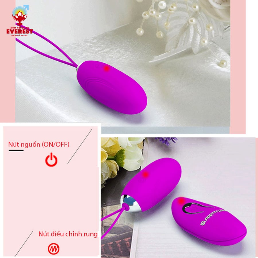  Trứng rung không dây điều khiển từ xa Pretty Love Jenny thế hệ mới 